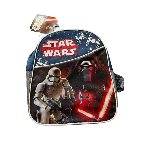 Disney Star Wars Small Mini Backpack  11” Stormtrooper Force Awakens - Picture 1 of 8